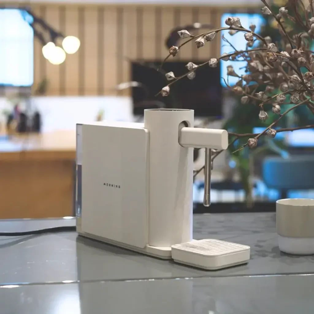 Morning Dream Süt Köpürtme Makinesi Beyaz