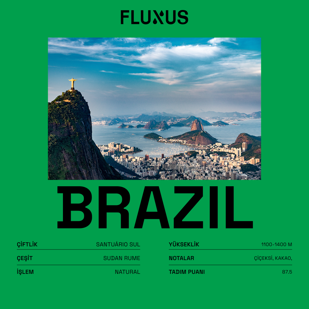 Brazil Sudan Rume Natural 250 gr