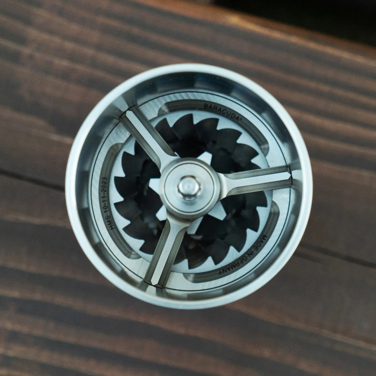 Comandante C60 Baracuda Kahve Değirmeni Nautilus Blue