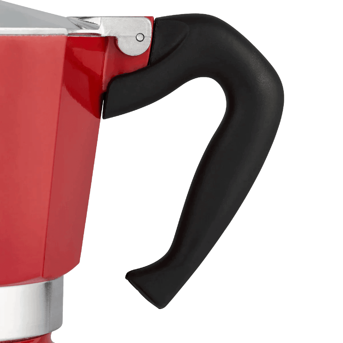 Bialetti Moka Express Red Metal 6 Cup