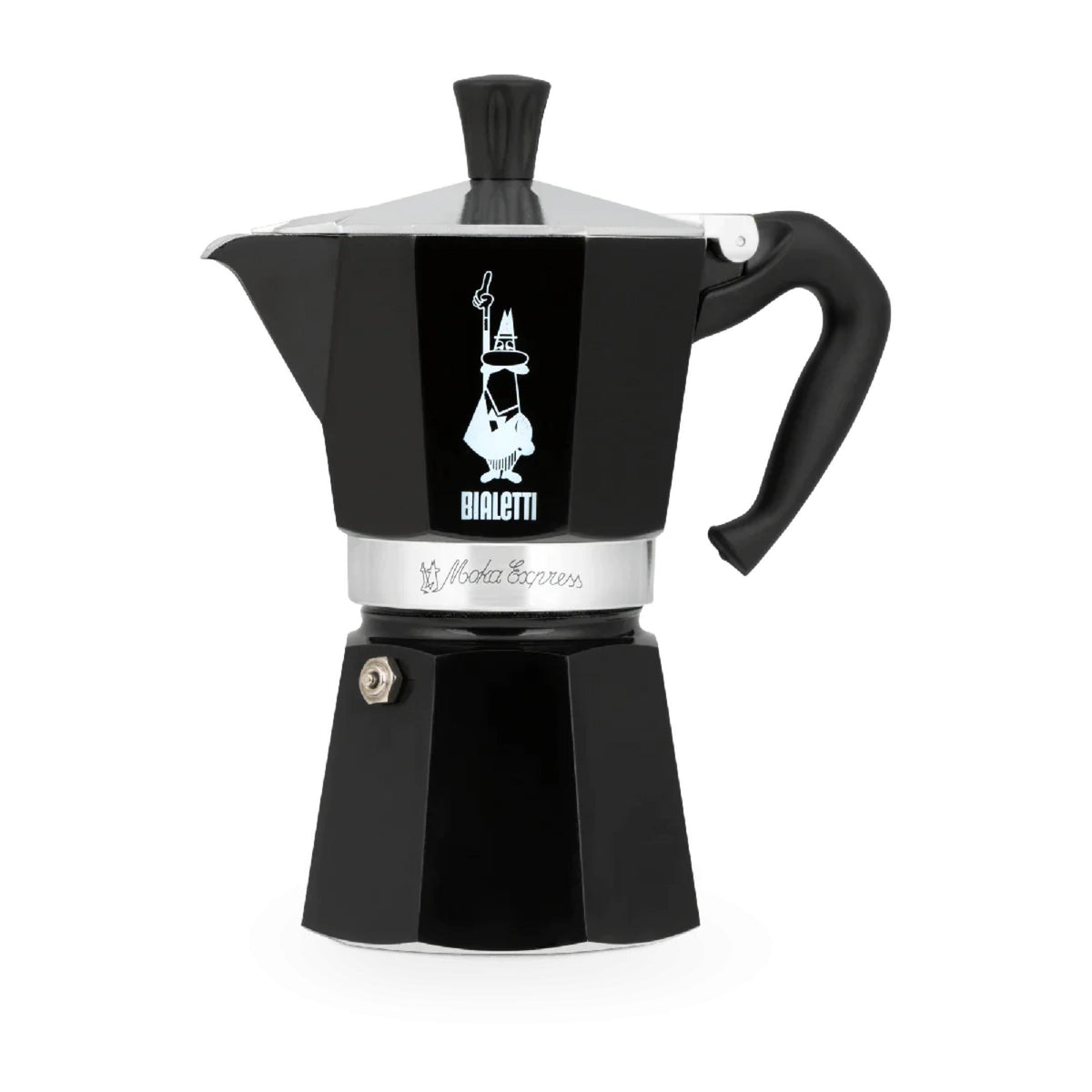 Bialetti Moka Pot Siyah Express 6 Cups
