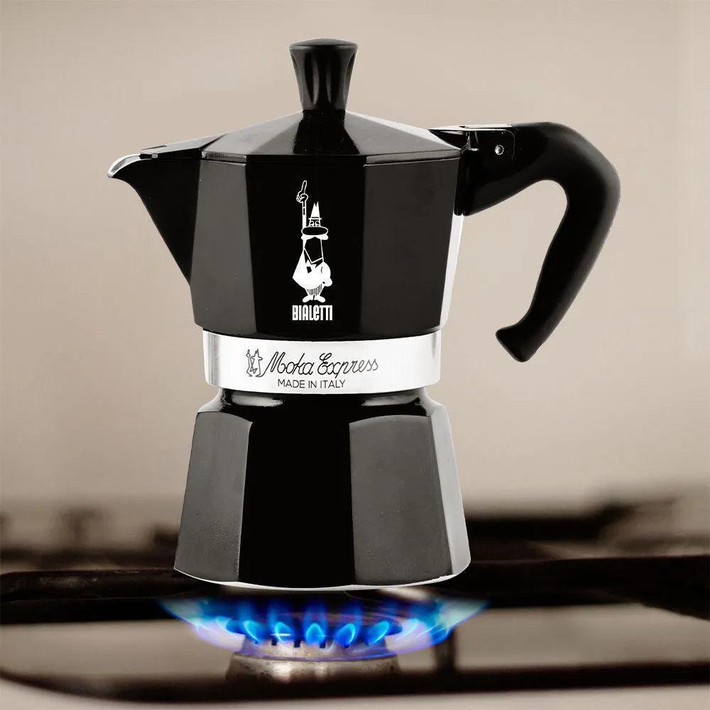 Bialetti Moka Pot Siyah Express 6 Cups