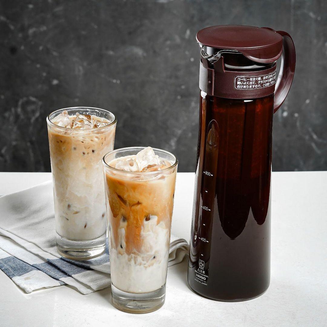 Hario Soğuk Kahve Demleme Sürahisi 1 L Kahverengi