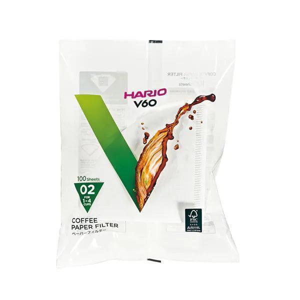 Hario V60 02 Dripper Kahve Filtre Kağıdı 100 adet