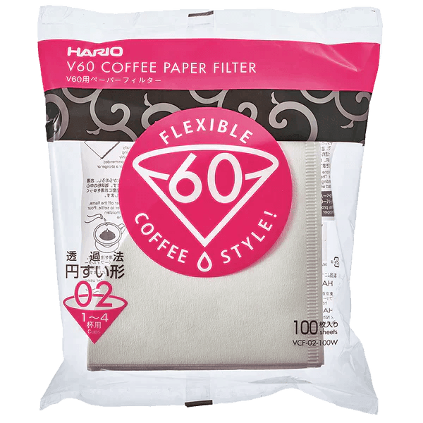 Hario V60 02 Dripper Kahve Filtre Kağıdı 100 adet