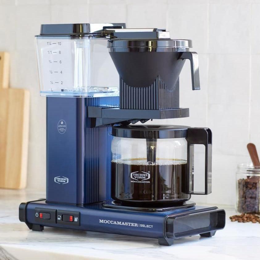 Moccamaster KBG Select Filtre Kahve Makinesi Cam Potlu Gece Mavisi