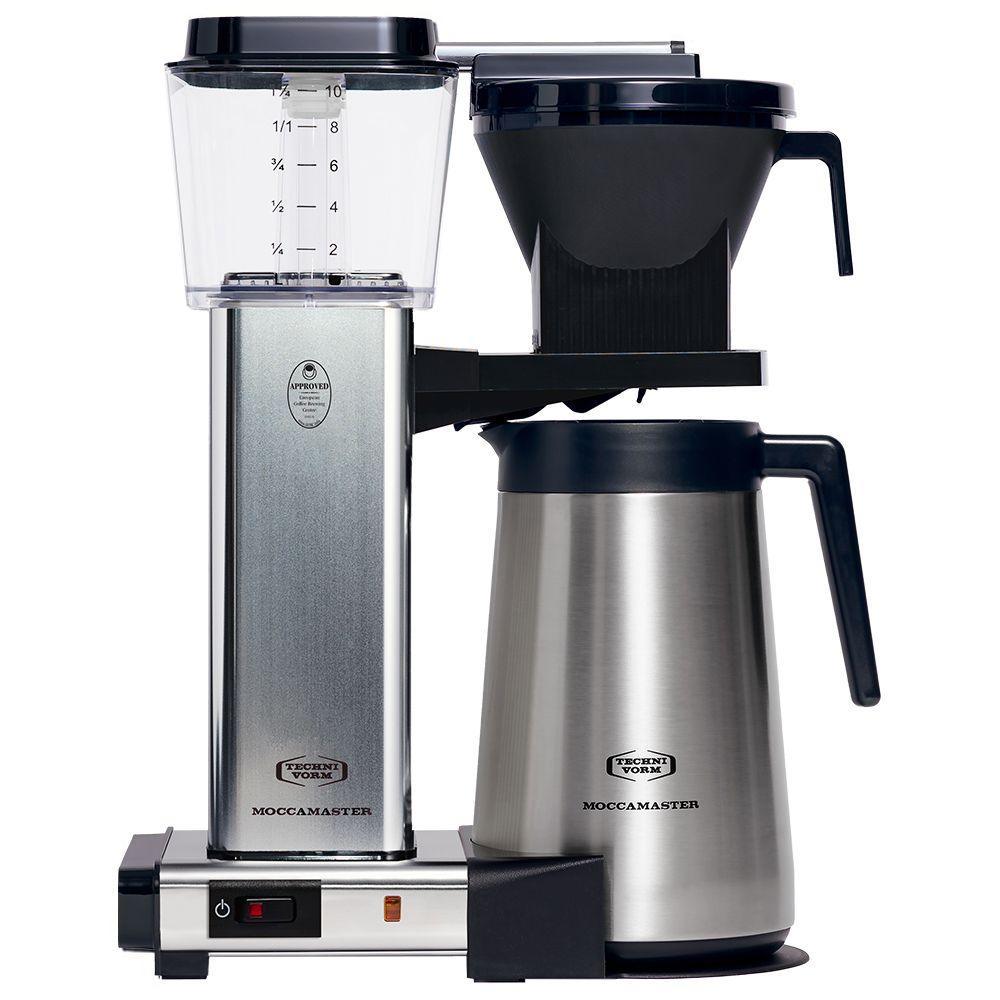 Moccamaster KBGT Filter Coffee Machine with Thermos Silver
