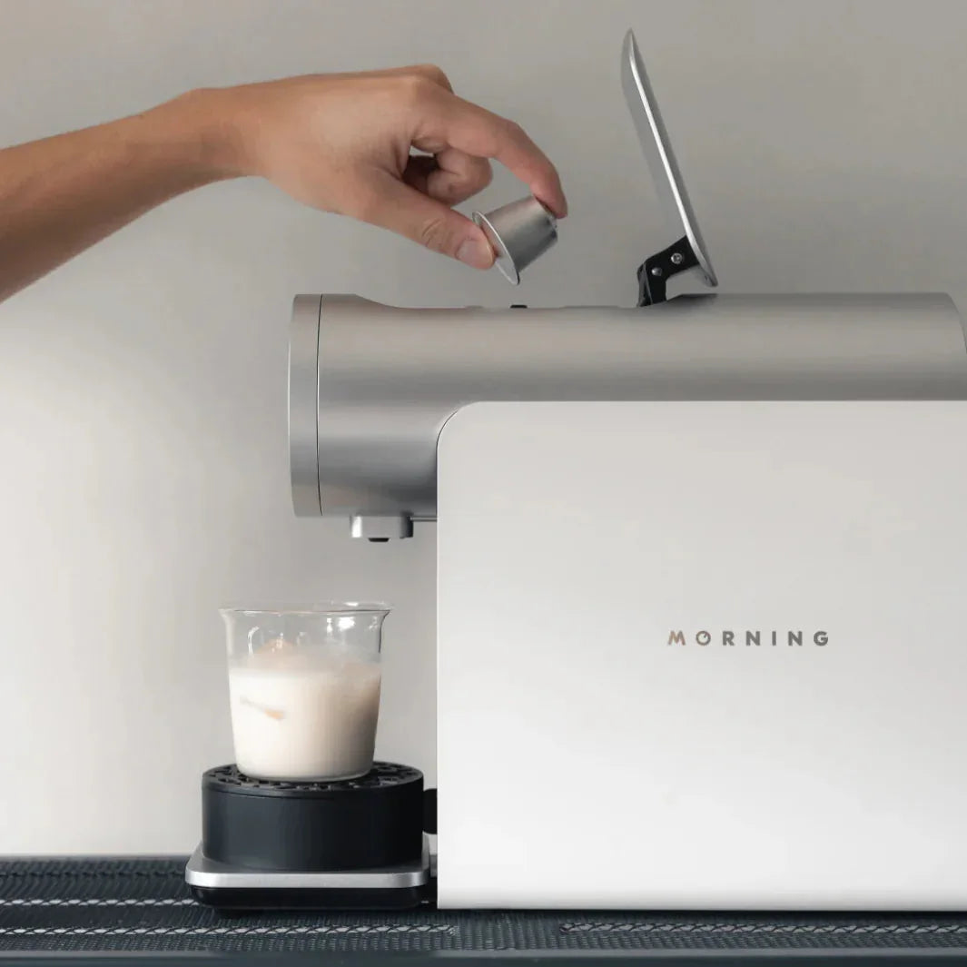 Morning Kapsül Kahve Makinesi Beyaz