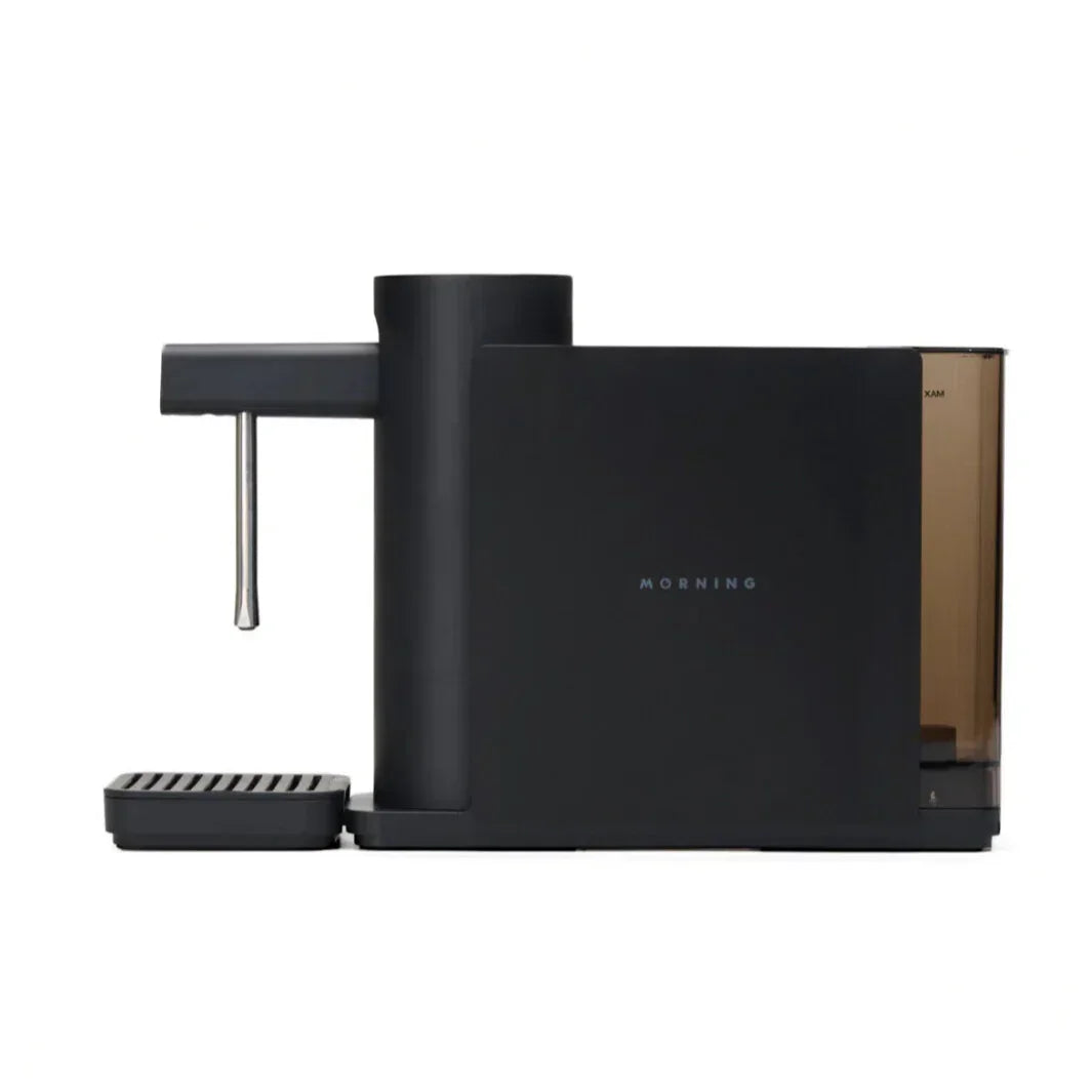 Morning Kapsül Kahve Makinesi - Morning Dream Süt Köpürtme Makinesi Siyah