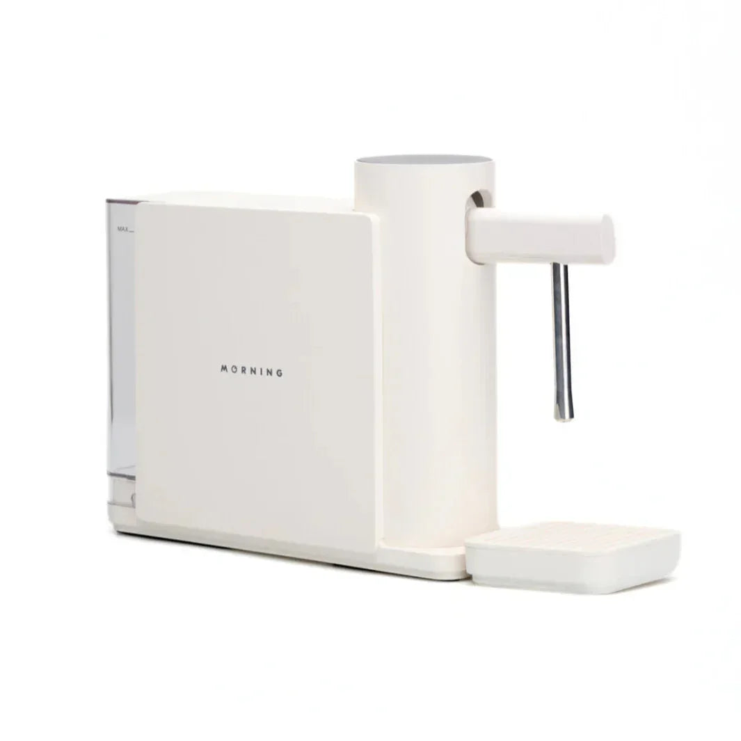 Morning Kapsül Kahve Makinesi - Morning Dream Süt Köpürtme Makinesi Beyaz - SET ALIMINDA EKSTRA İNDİRİMLİ