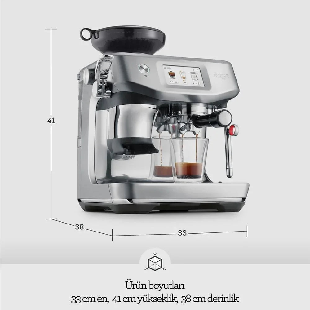 Sage SES881 BSS The Barista Touch™ Impress Espresso Makinesi