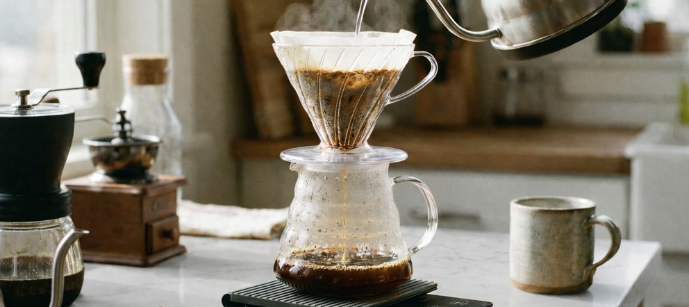 V60 Demleme Rehberi: Hario ile 4 Dakikada Kusursuz Filtre Kahve - kahvebi