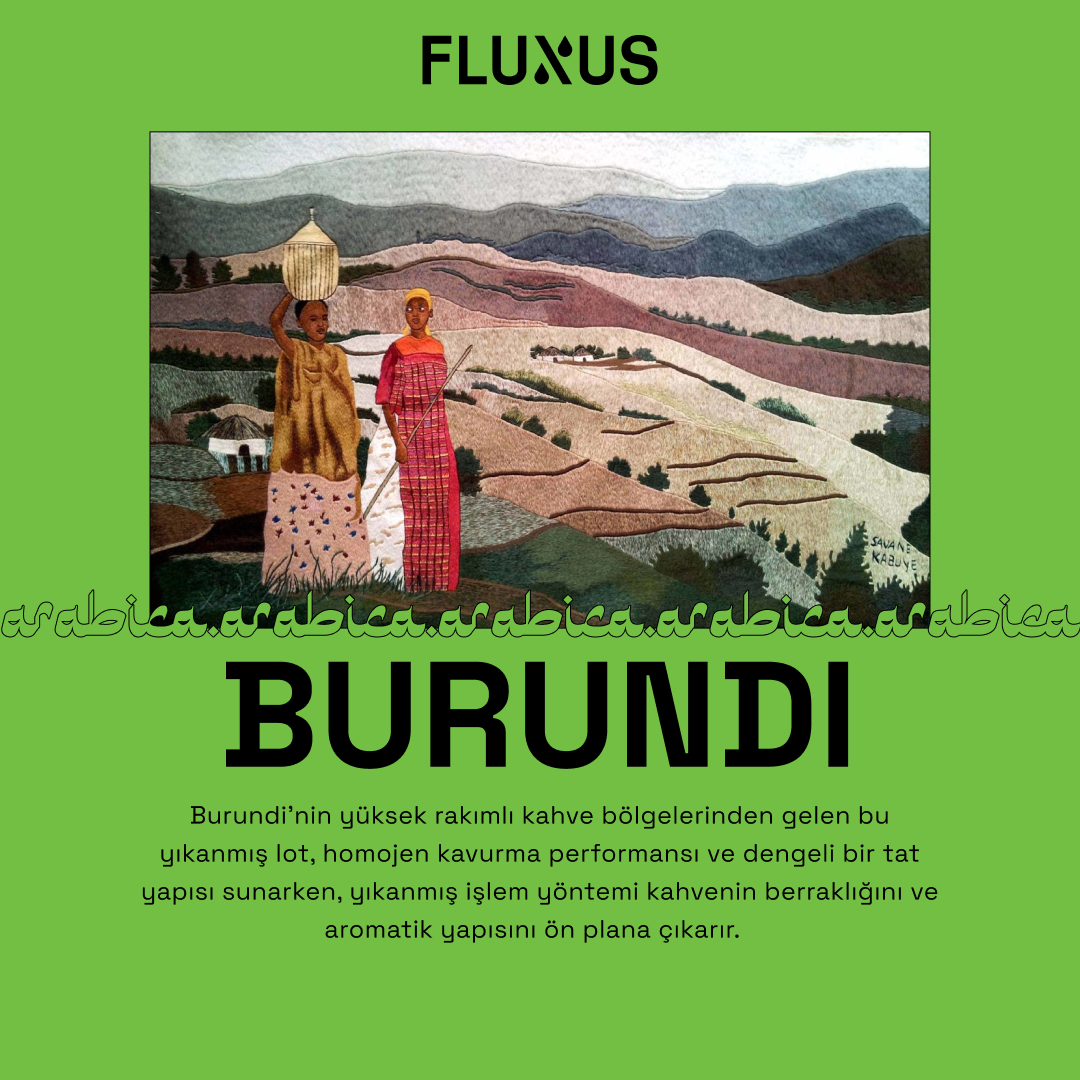 Burundi Arabica Yıkanmış Filtre Kahve 250 gr