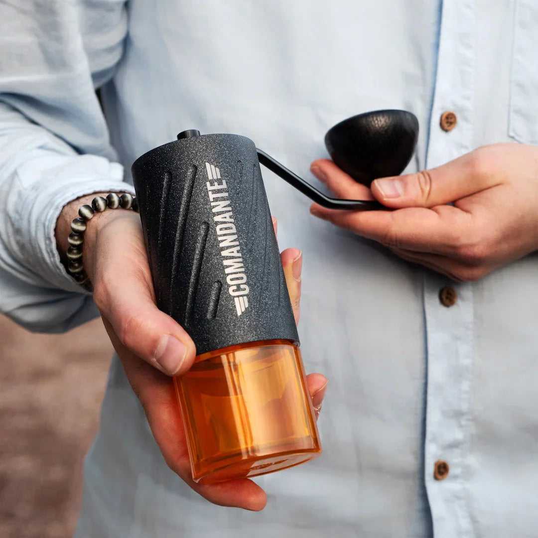 Comandante C60 Baracuda Kahve Değirmeni Nautilus Blue