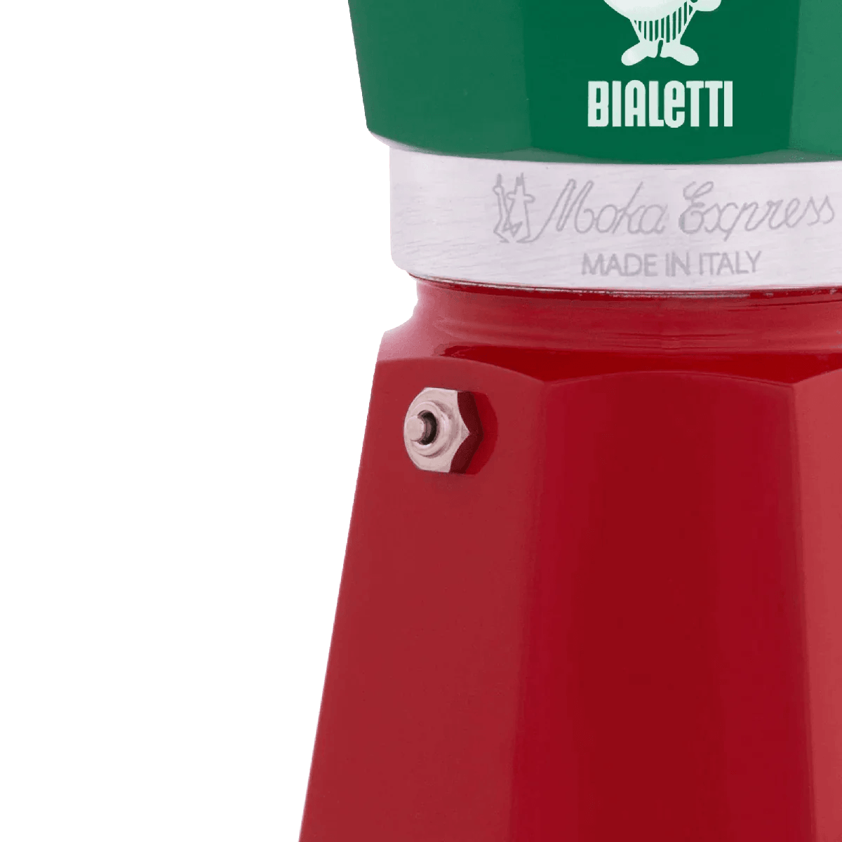 Bialetti Moka Pot Tri-Color İtalia 6 Cups