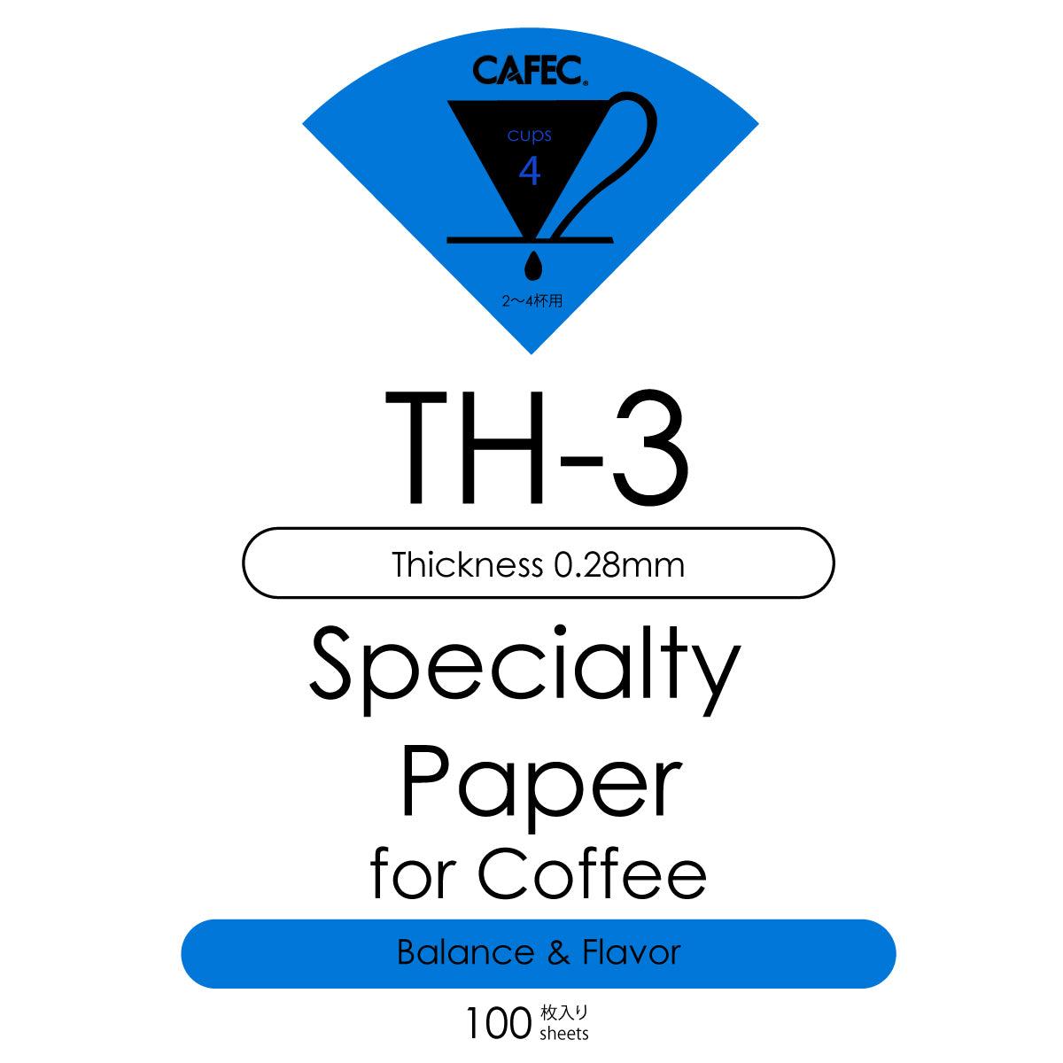 Cafec TH-3 Kahve Filtre Kağıdı
