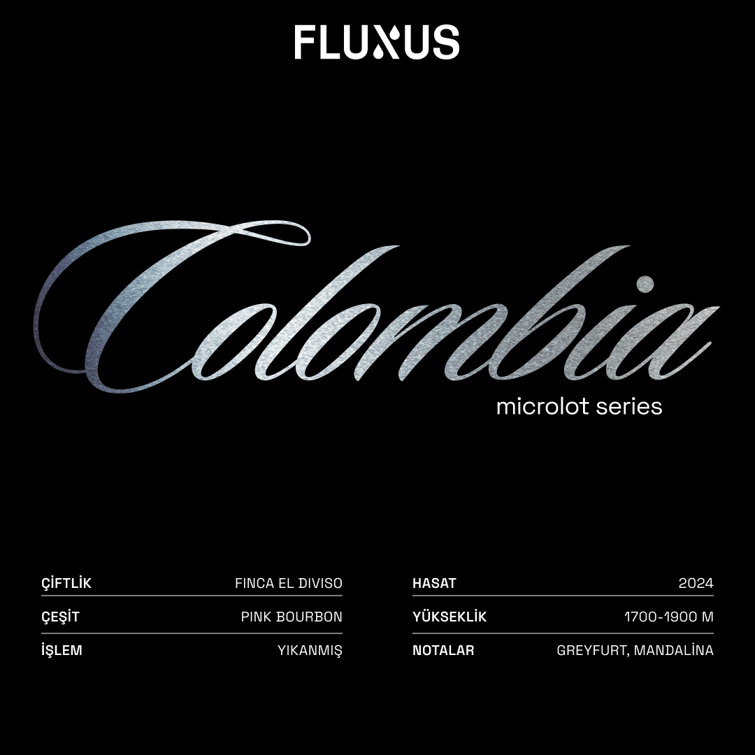 Colombia Adrian Lasso Pink Bourbon Washed 250 Gr.