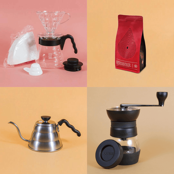 Hario V60 Pro Kahve Demleme Seti - kahvebi