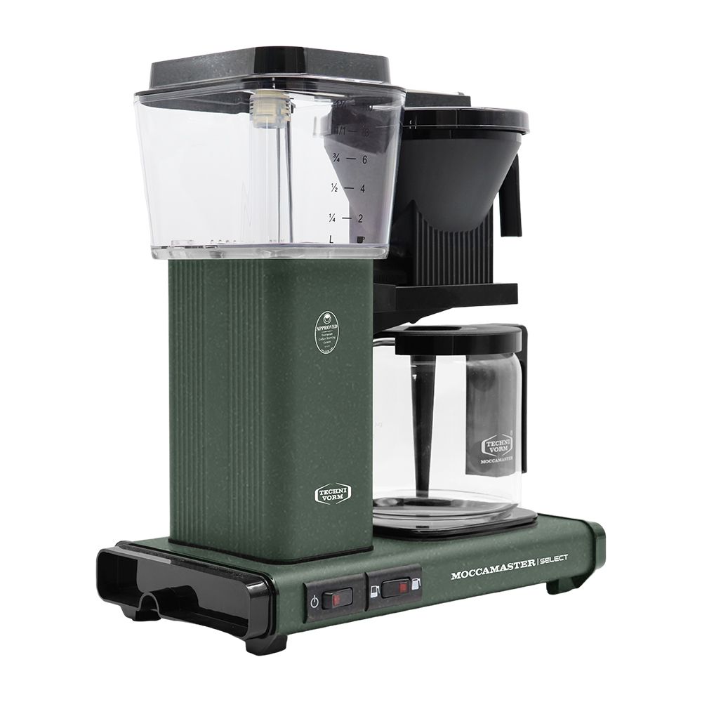 Moccamaster KBG  Select Filtre Kahve Makinesi Cam Potlu Forest Green