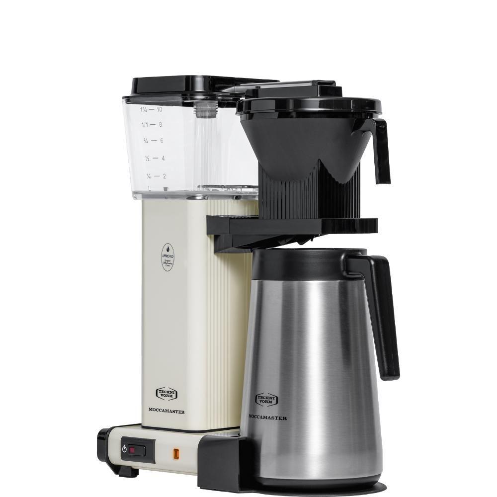 Moccamaster KBGT Filter Coffee Machine With Thermos White