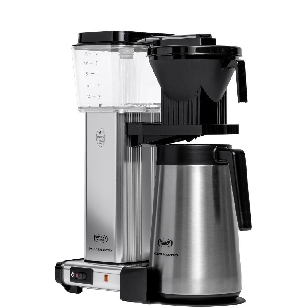 Moccamaster KBGT Filter Coffee Machine with Thermos Silver
