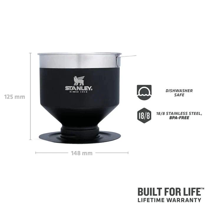 Stanley Pour Over Steel Dripper Black