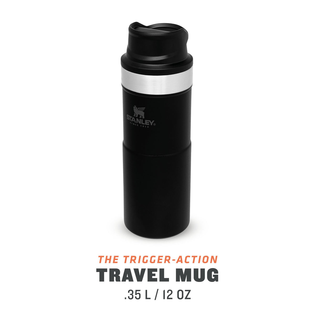 Stanley 0.35 L The Trigger-Action Travel Mug Siyah