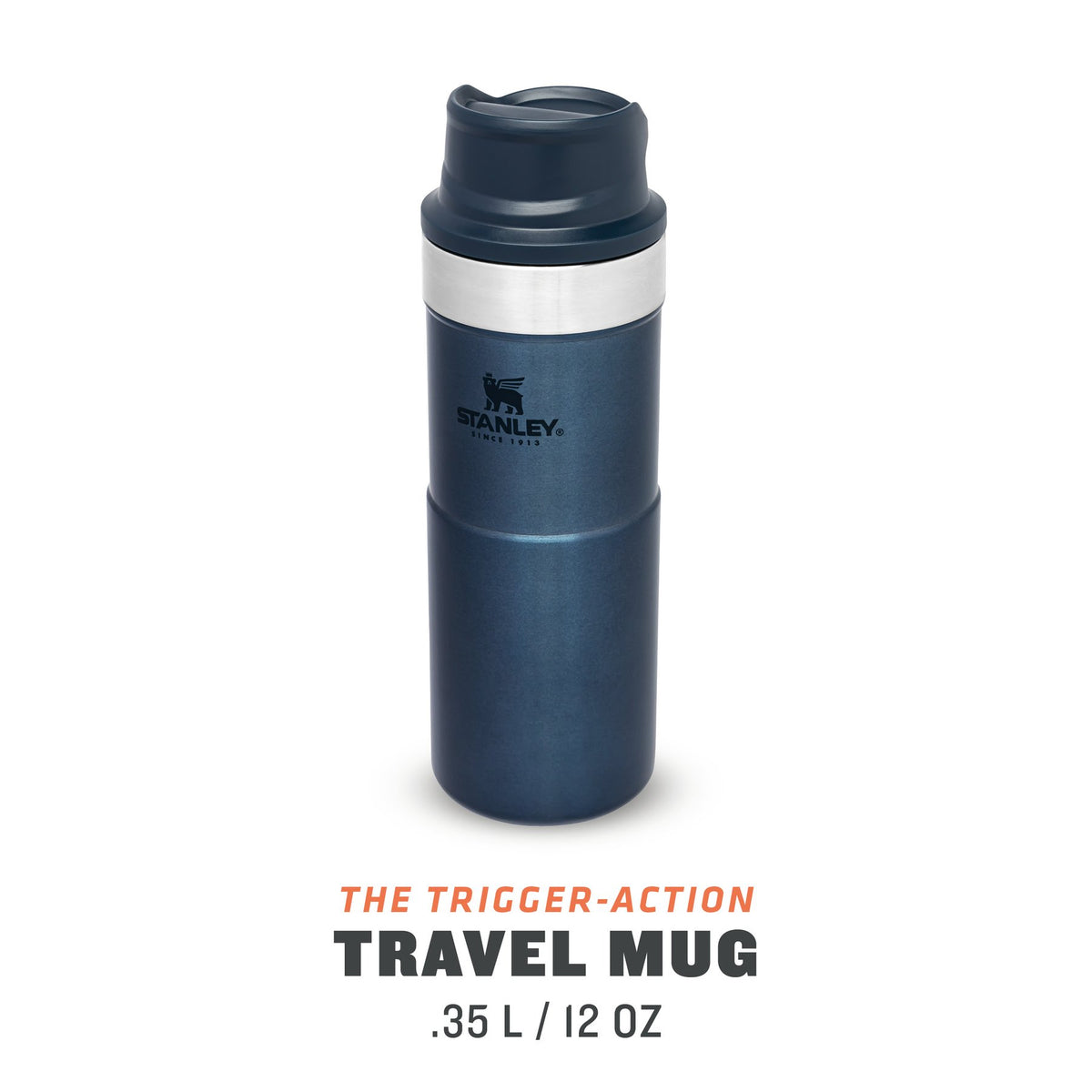Stanley 0.35 L The Trigger-Action Travel Mug Lacivert